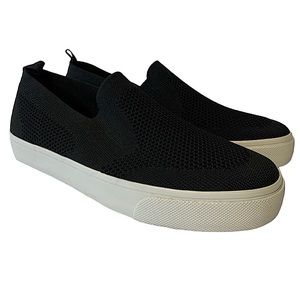 5 Old Navy Boys Black‎ Jack Mesh Knit Slip On Shoes Loafers Flats Women’s Size 7